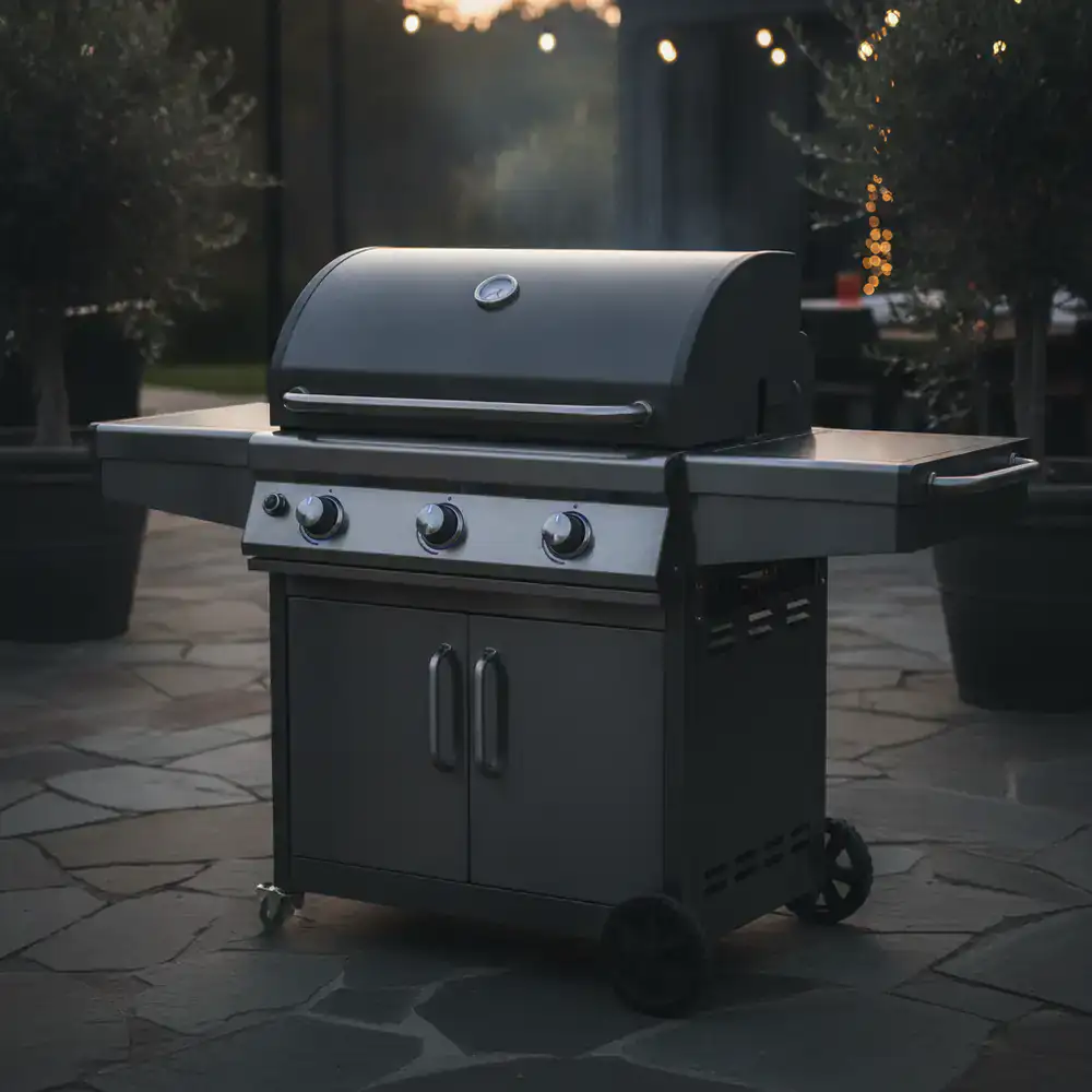 Stainless steel gas grill